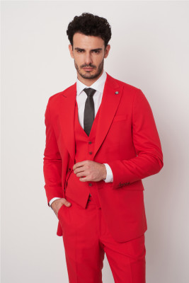 Пиджак 7camicie красный 54